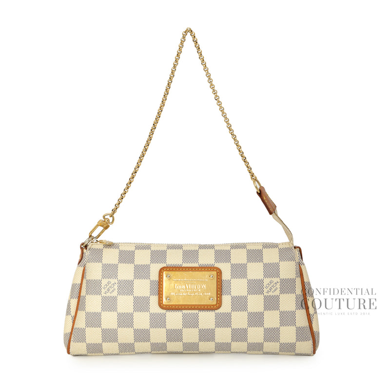 Damier Azur Eva Clutch Bag
