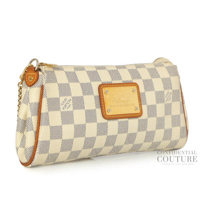 Damier Azur Eva Clutch Bag