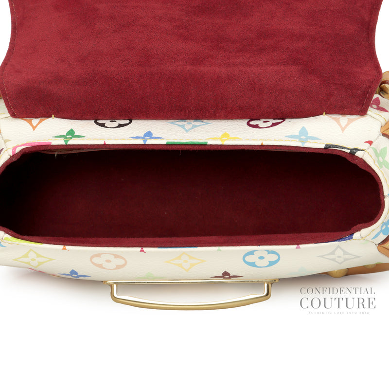 White Monogram Multicolore Marilyn Bag