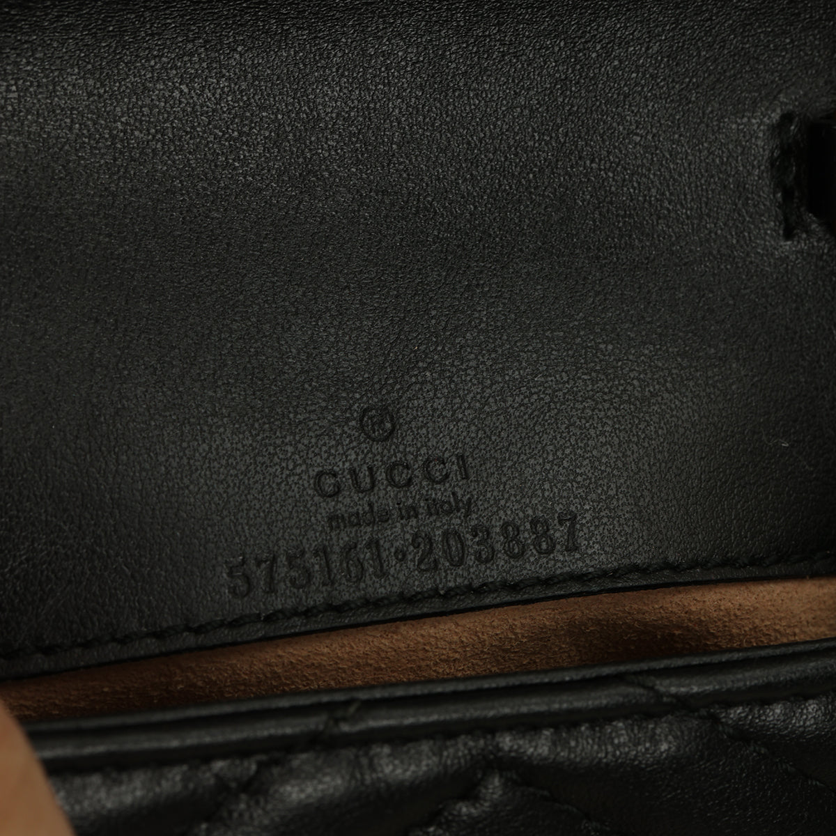 Nano marmont leather bag