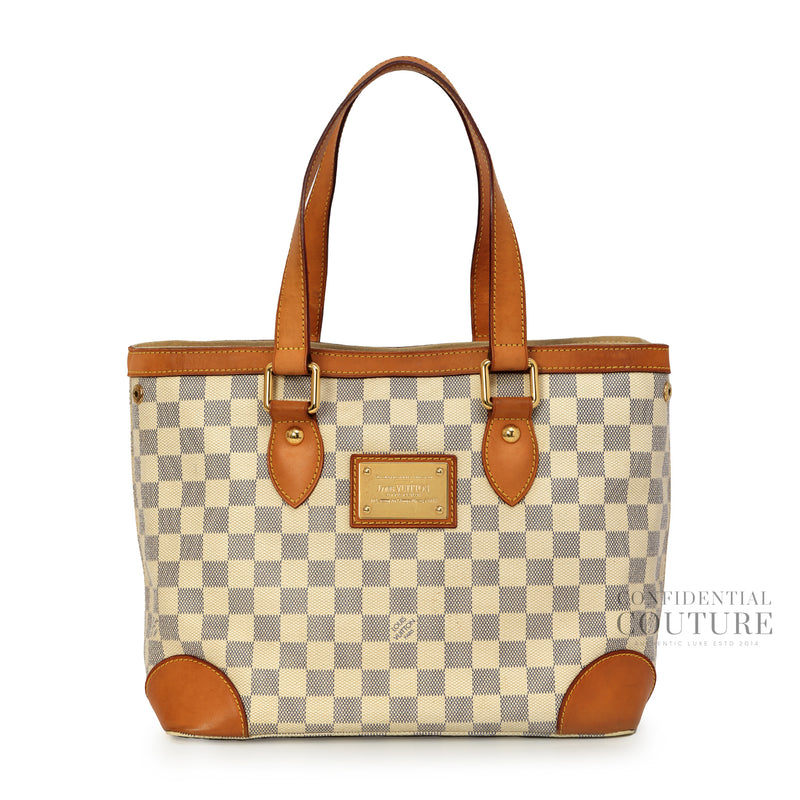 Damier Azur Hampstead MM Tote Bag