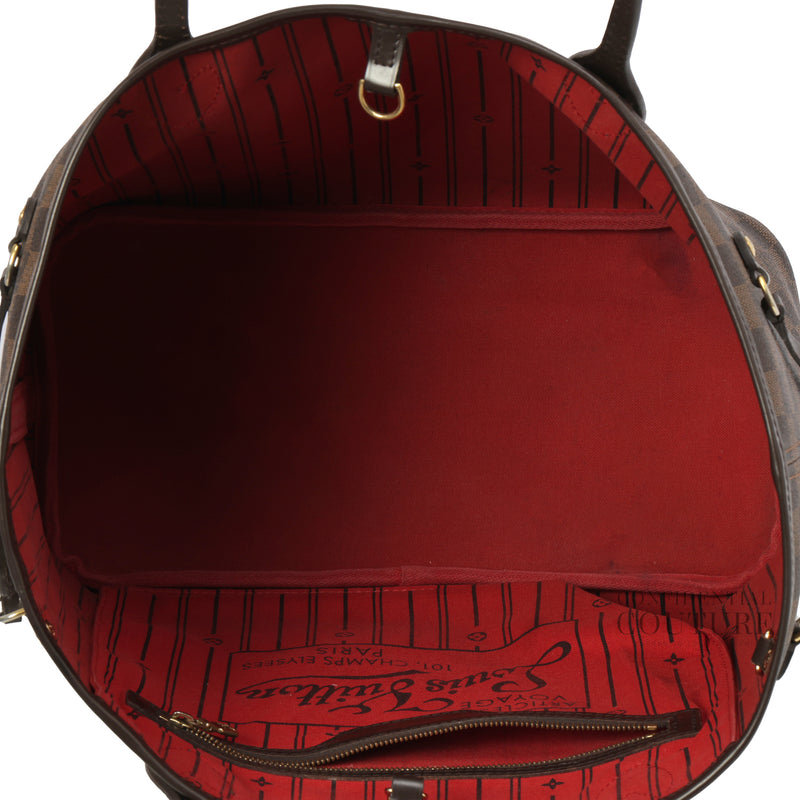 Damier Ebene Neverfull MM Bag- Restored
