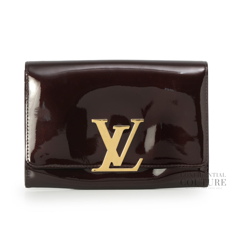 Amarante Vernis Chain Louise Clutch GM Bag