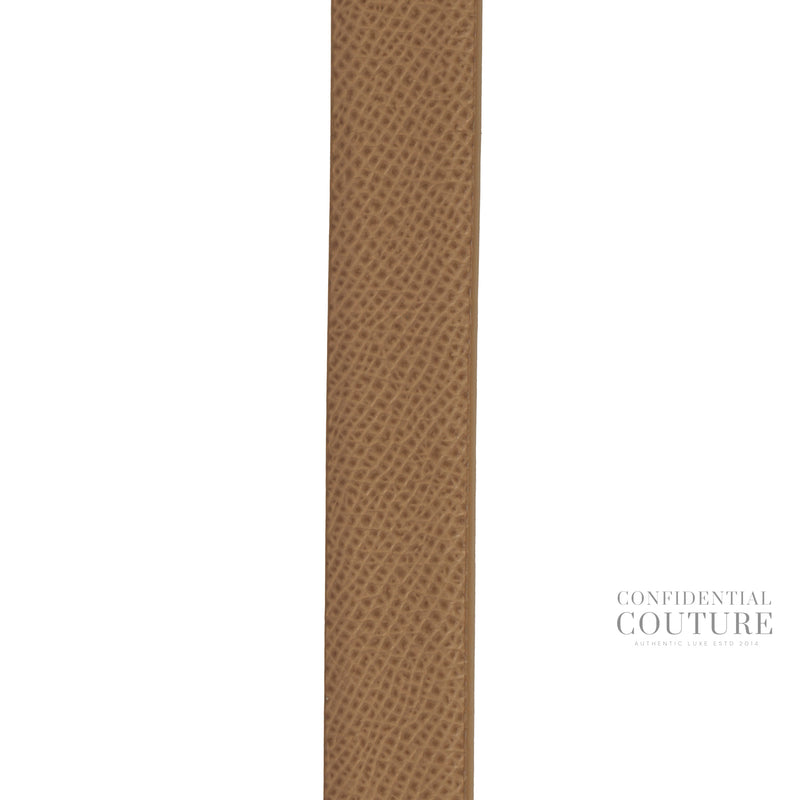 Leather Belt With Branded Buckle | 85cms/34inch