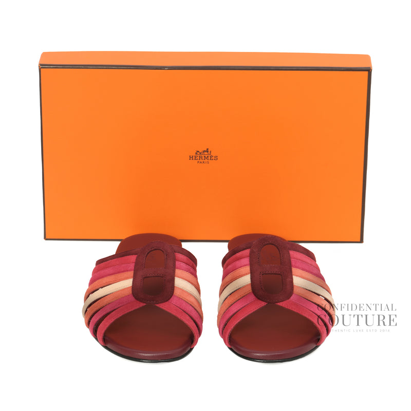 Multicolore Rouge H Noria Sandal- EU 38/ US 7.5/ UK 5