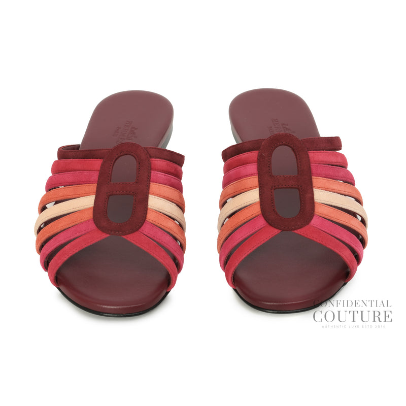 Multicolore Rouge H Noria Sandal- EU 38/ US 7.5/ UK 5