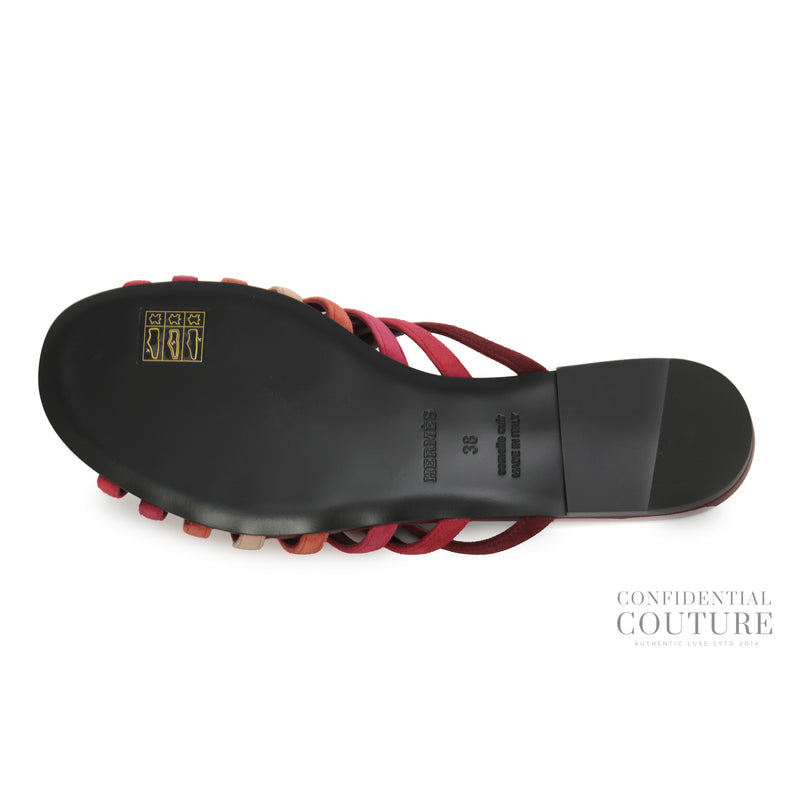 Multicolore Rouge H Noria Sandal- EU 38/ US 7.5/ UK 5