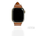 x Apple Watch Series 8 Silver Stainless Steel Case Gold Strap Single Tour | 41MM