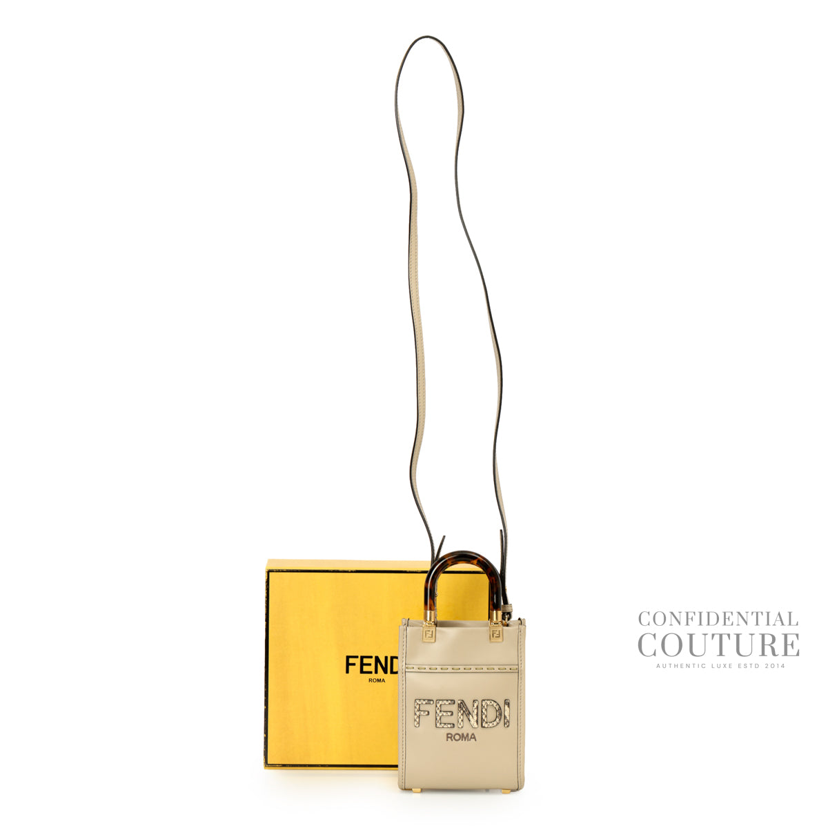 Beige Tortora Mini Sunshine Shopper Tote