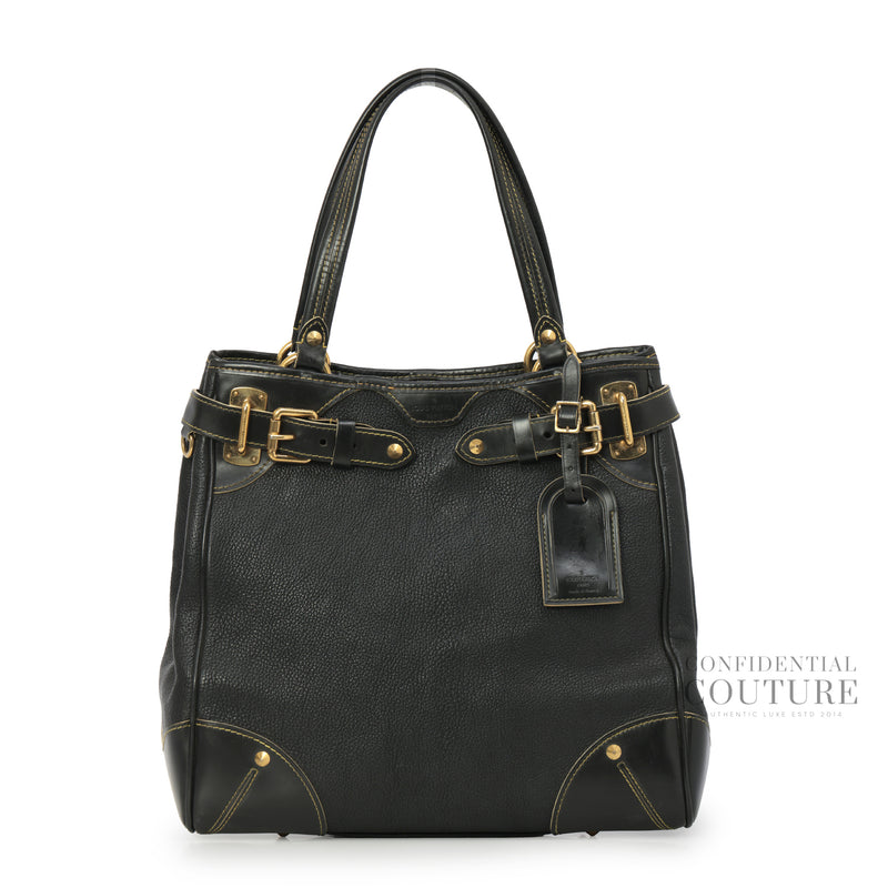 Suhali 2008 Le Majestueux Black Leather Bag