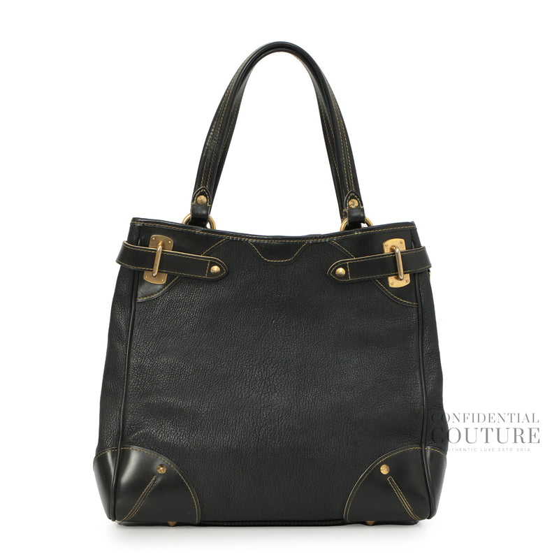 Suhali 2008 Le Majestueux Black Leather Bag