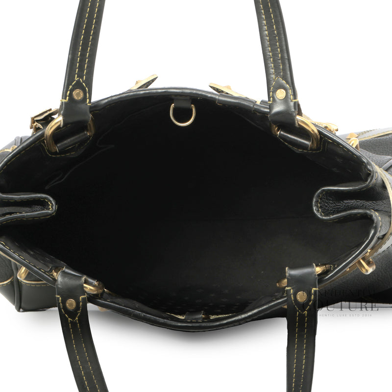 Suhali 2008 Le Majestueux Black Leather Bag