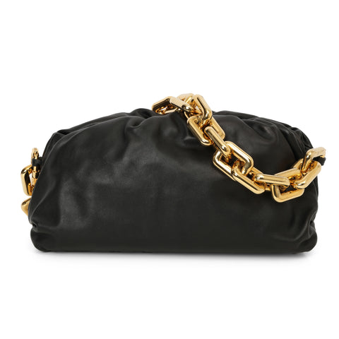 Black Chain Pouch Shoulder Bag