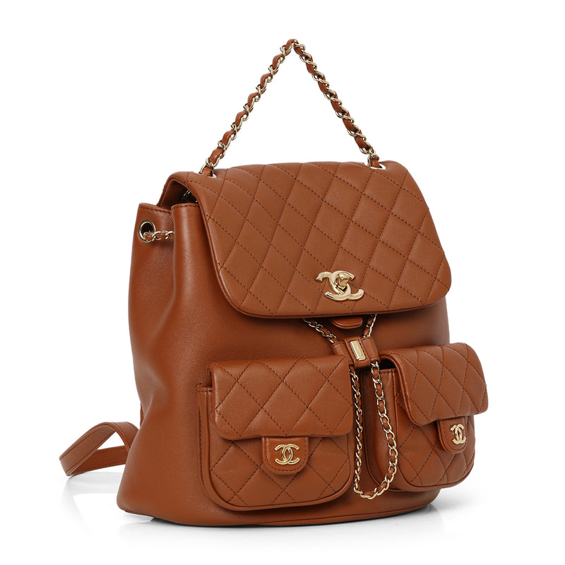 Women pre loved Chanel 2023 Small Duma Backpack