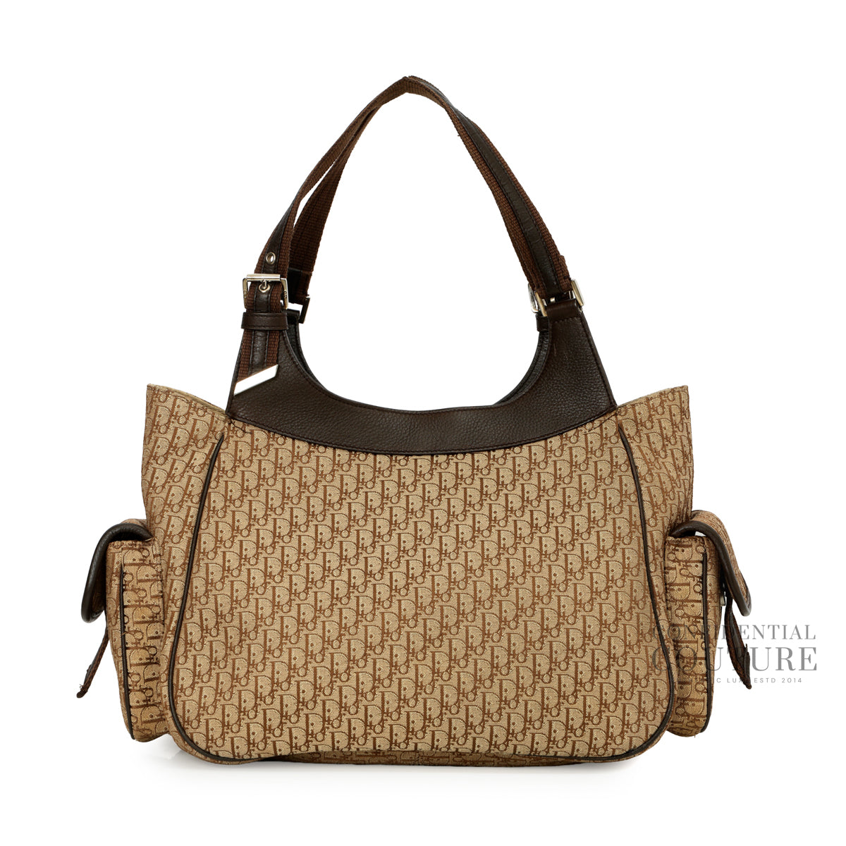 Beige/Brown Diorissimo Hobo Bag