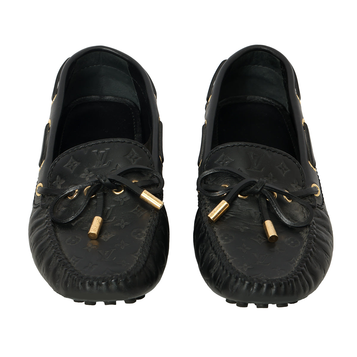 Gloria Flat Monogram Loafers Size EU 38 | UK 5 | US 7