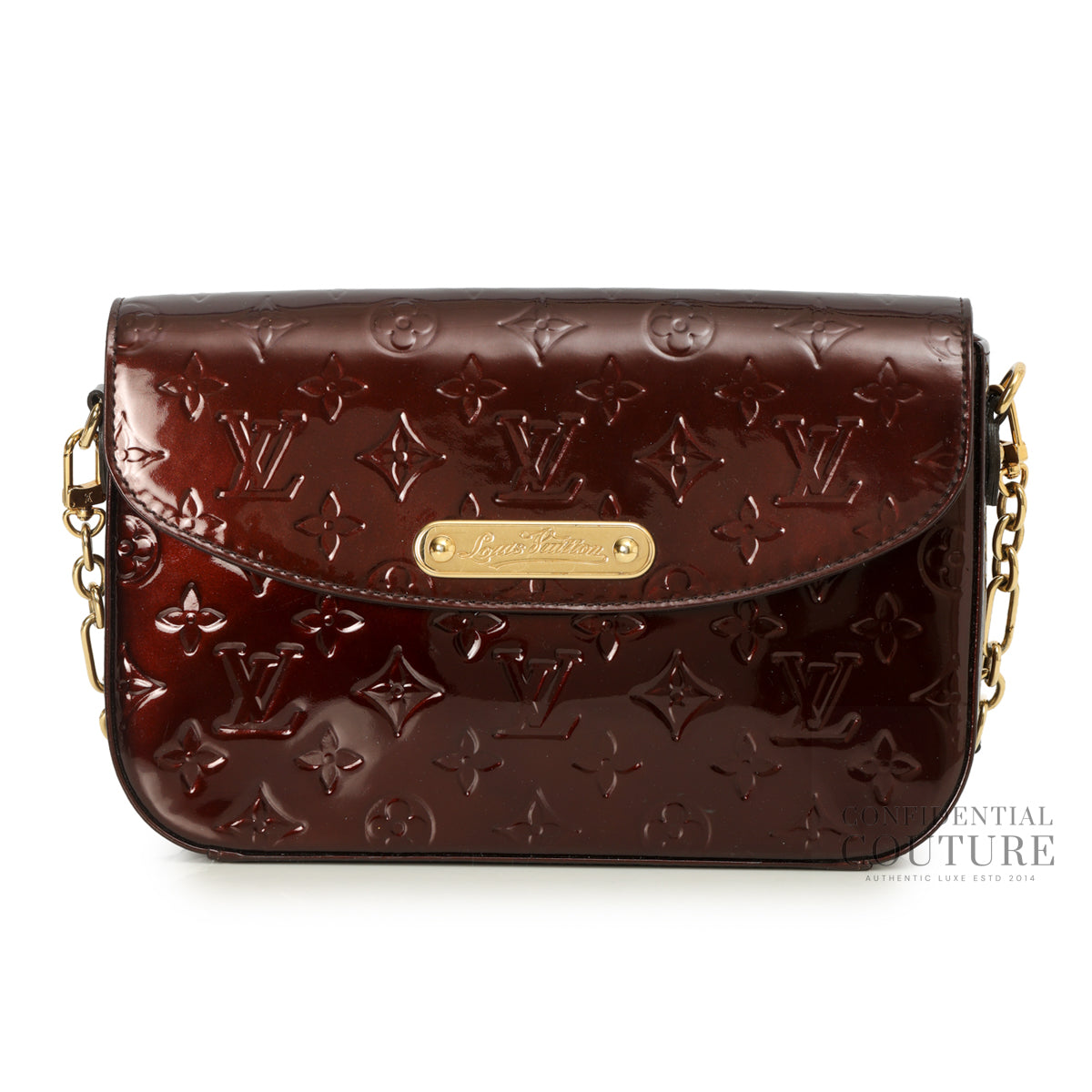 Amarante Monogram Vernis Rodeo Drive Bag