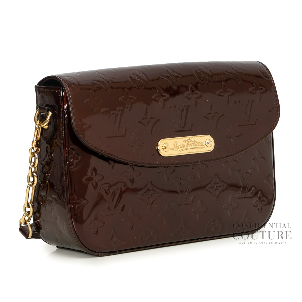 Amarante Monogram Vernis Rodeo Drive Bag