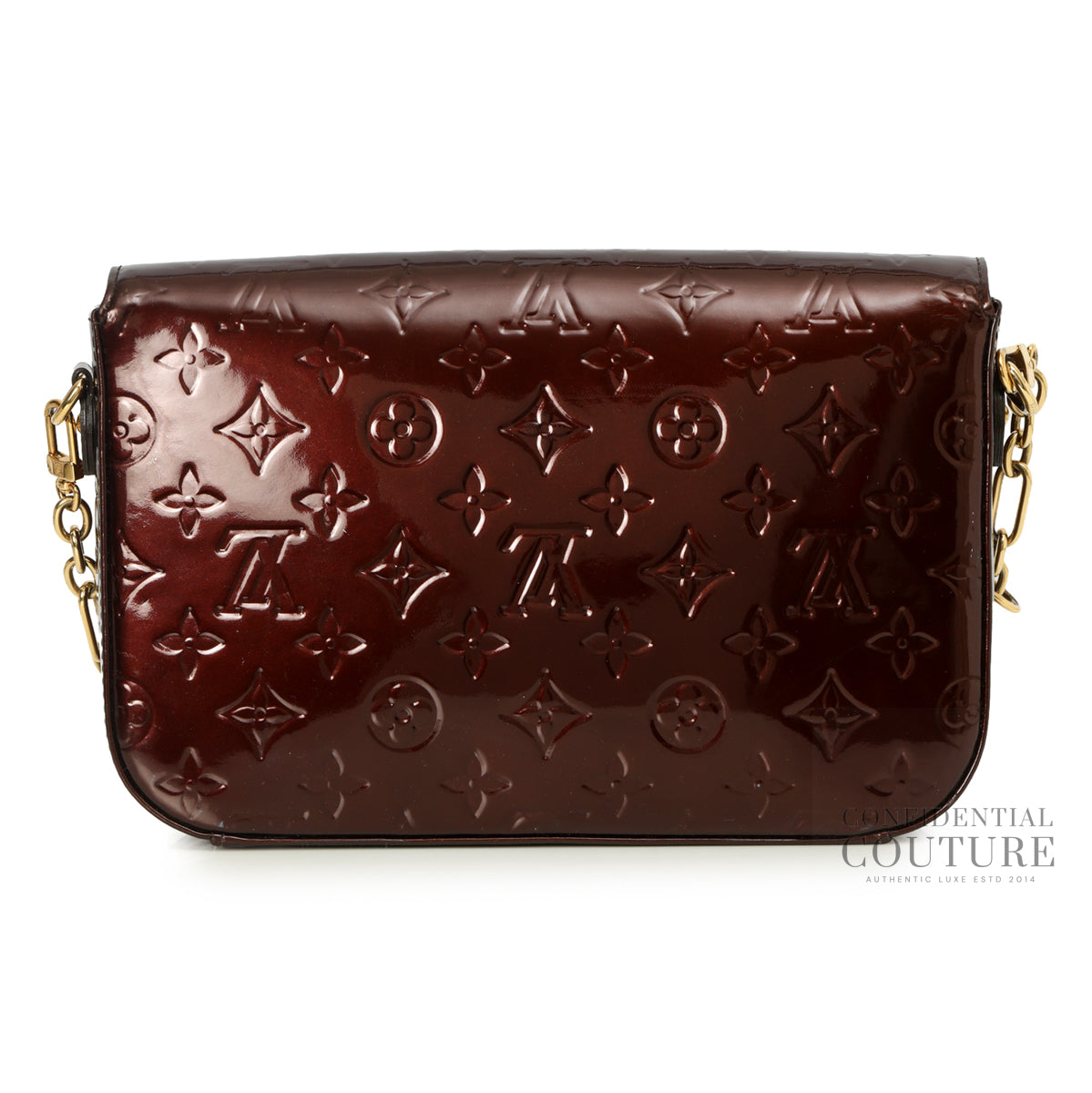 Amarante Monogram Vernis Rodeo Drive Bag