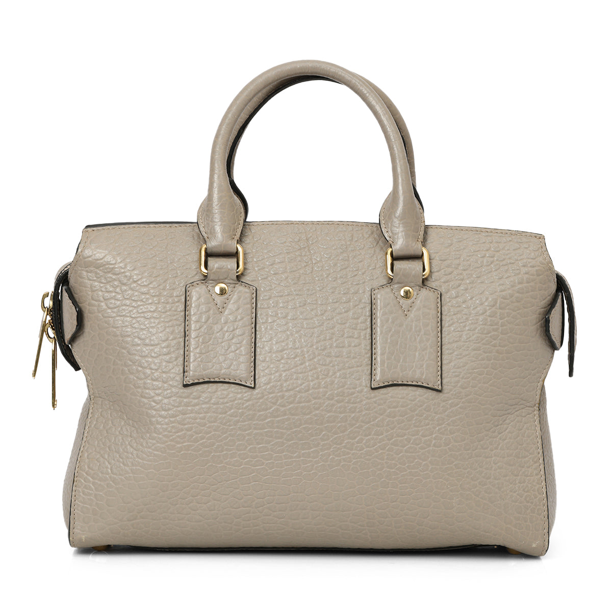Women's Medium Clifton Insignia Grey Leather Bag