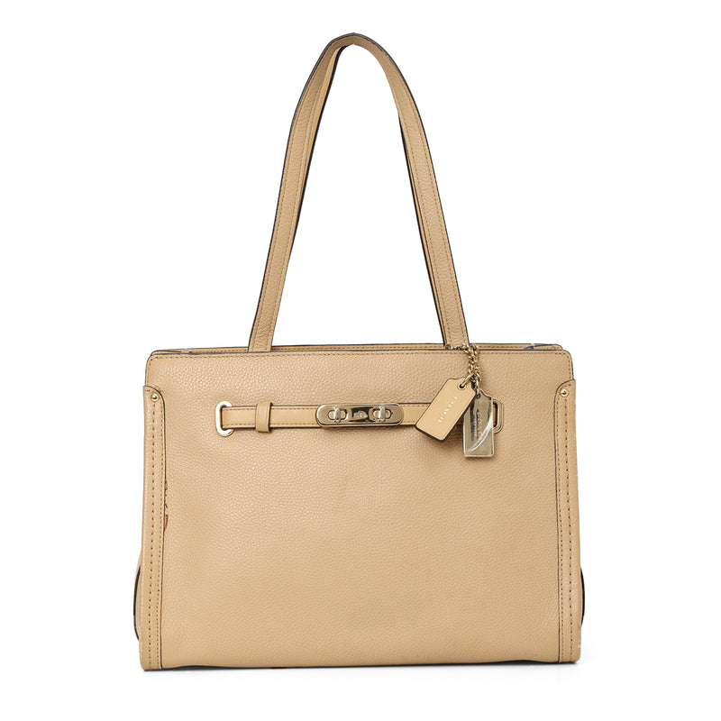 Swagger Leather Tote Bag