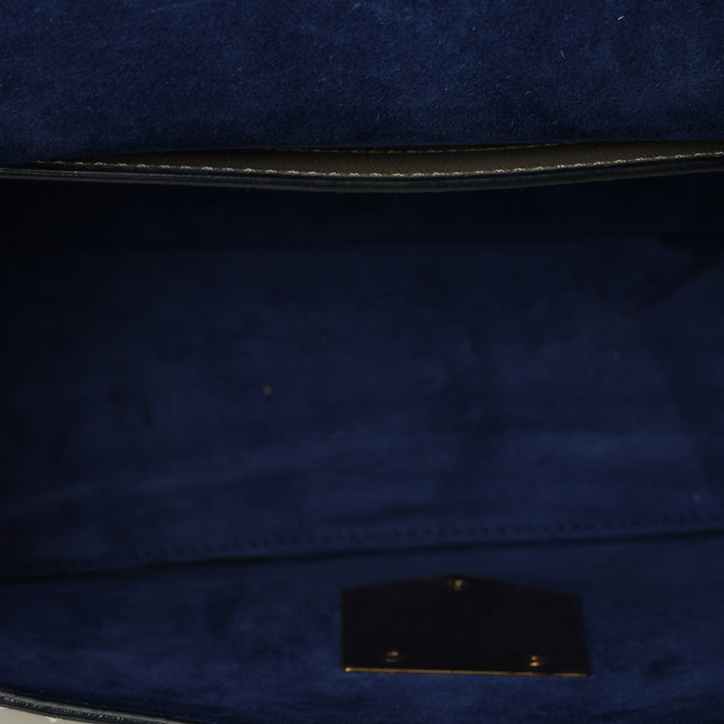 Lockett Snakeskin Top Handle Bag