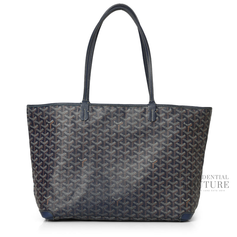 Goyard Navy Artois MM Bag