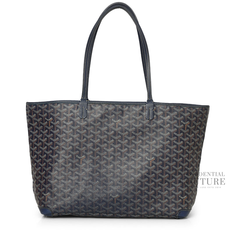 Goyard navy artois mm bag price