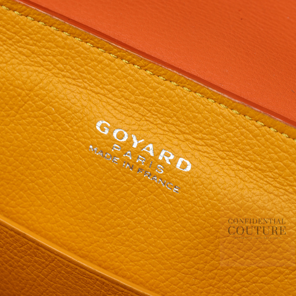 Orange Saigon Souple Mini Top Handle Bag