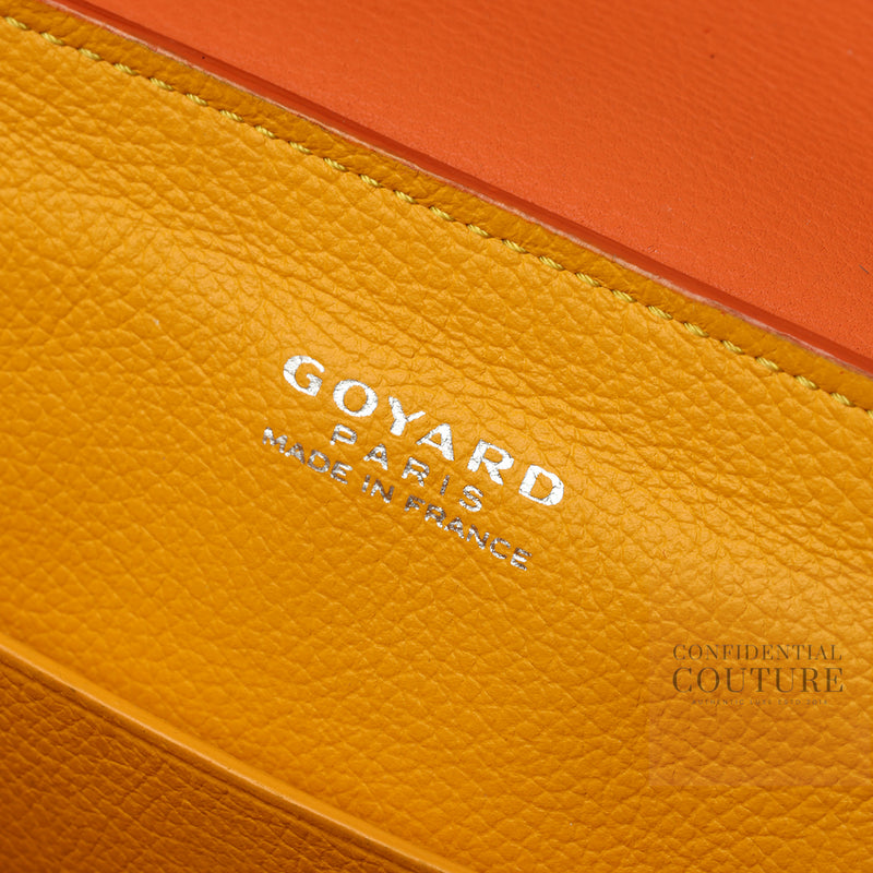 Orange Saigon Souple Mini Top Handle Bag