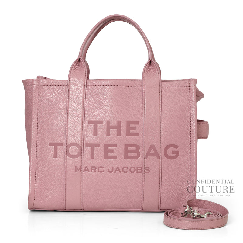 Pink The Leather Small Tote Bag