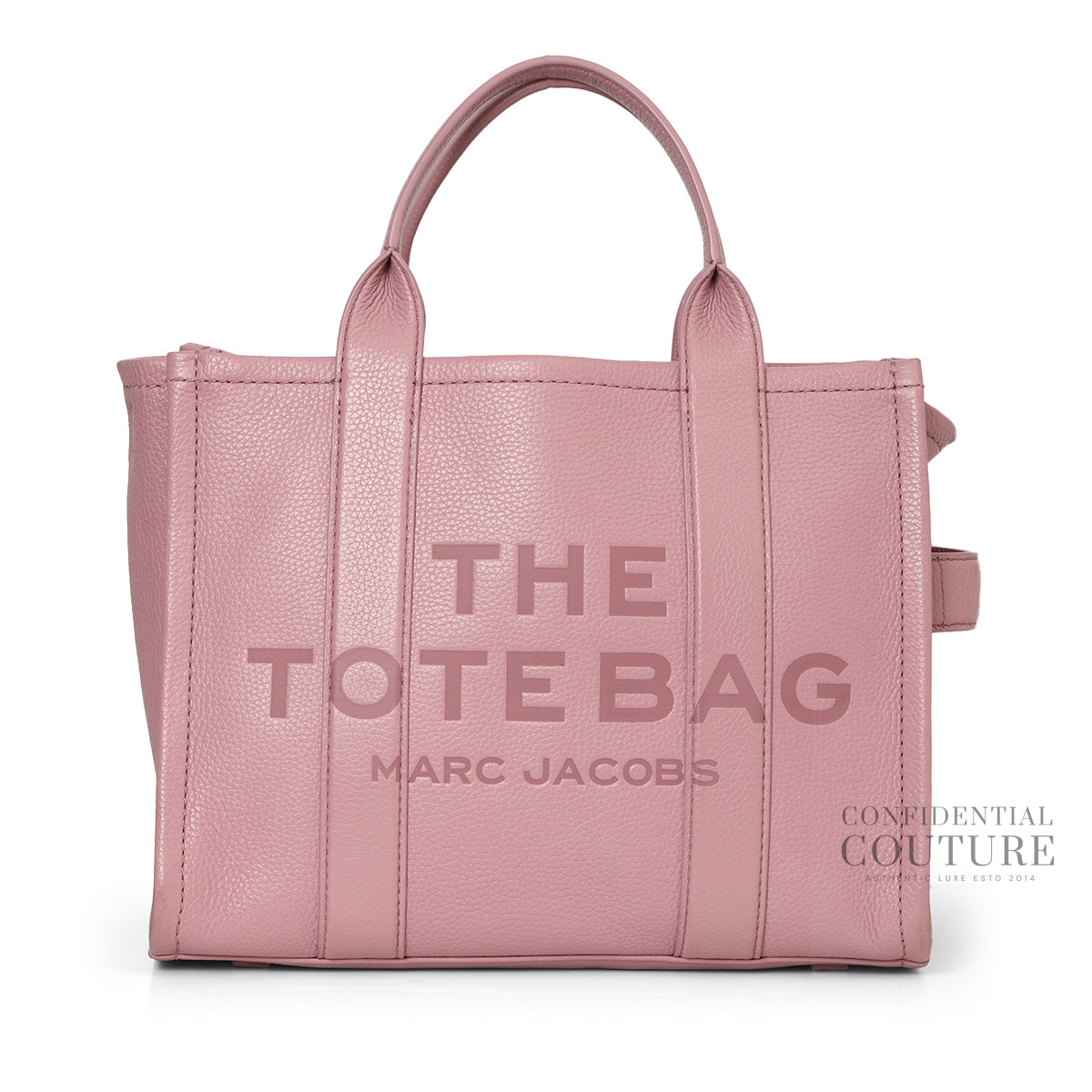 Pink The Leather Small Tote Bag