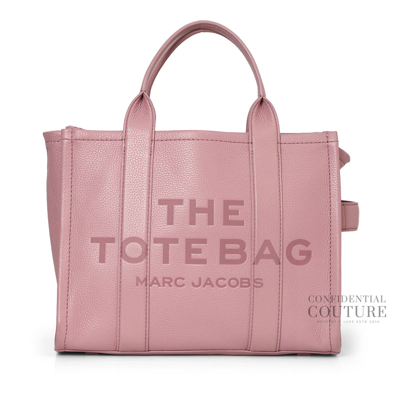 Pink The Leather Small Tote Bag