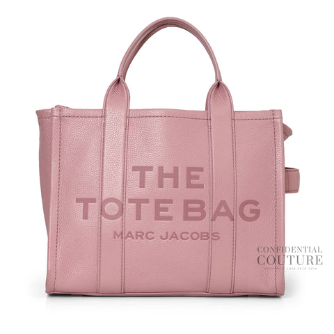 Pink The Leather Small Tote Bag