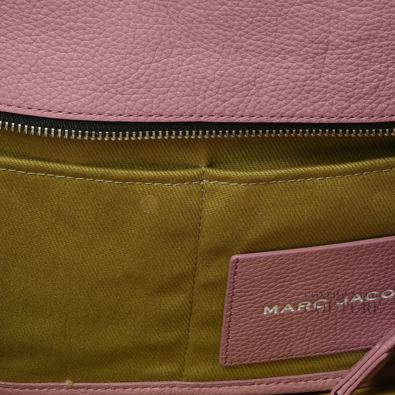Pink The Leather Small Tote Bag