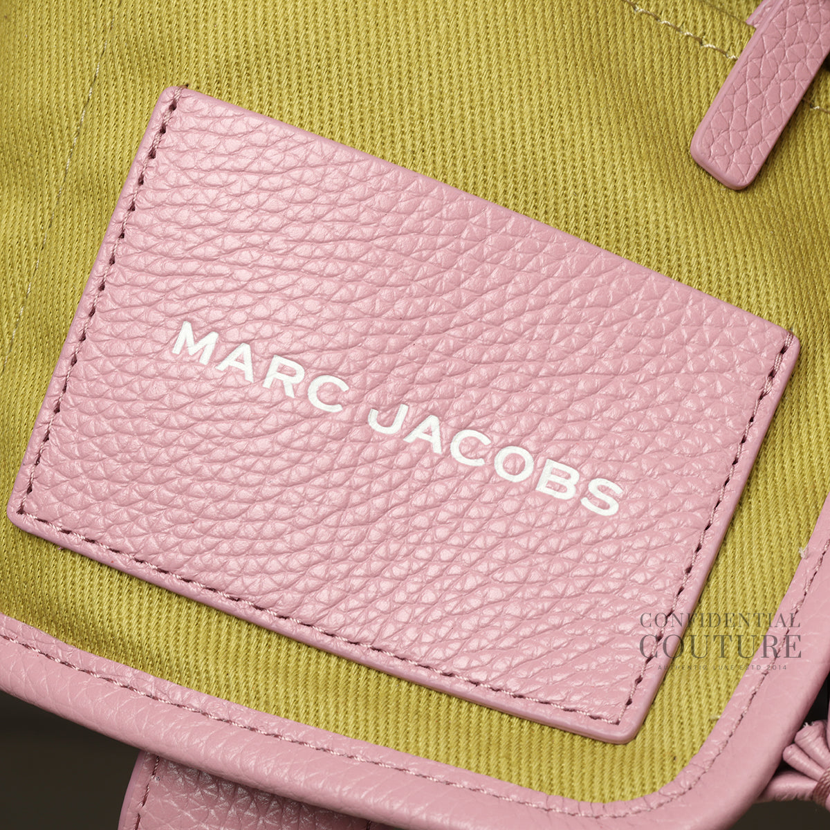 Pink The Leather Small Tote Bag