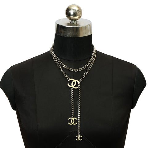 2-WAY Belt Strap/Necklace - Silver