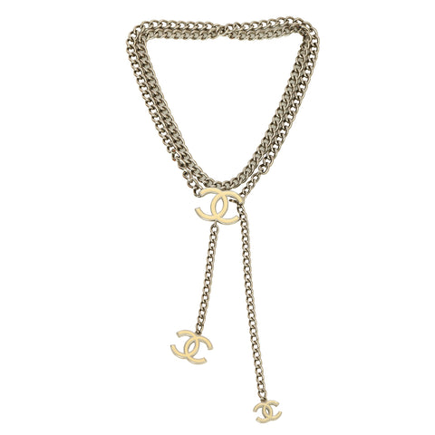 2-WAY Belt Strap/Necklace - Silver