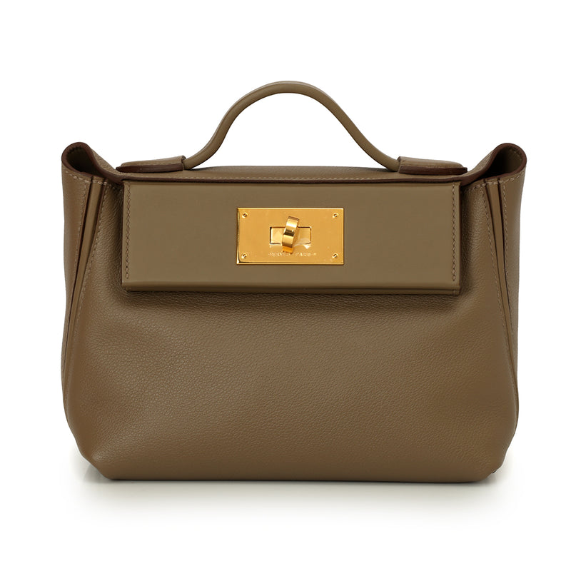24/24 Mini Bag in Veau Evercolor/Swift