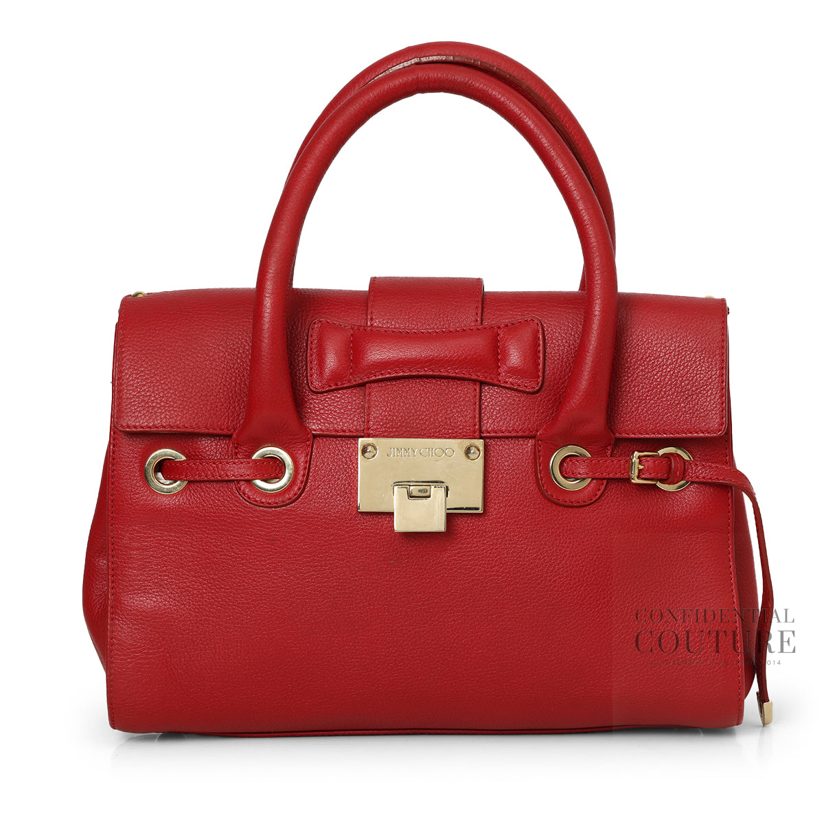Red Rosalie Satchel Bag