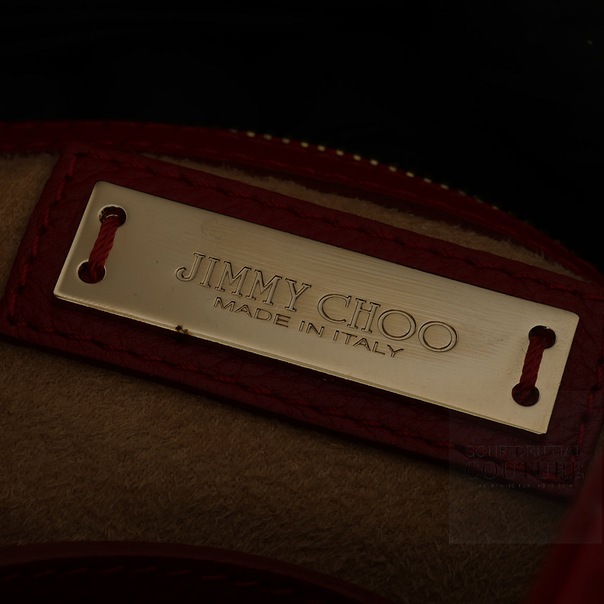 Red Rosalie Satchel Bag