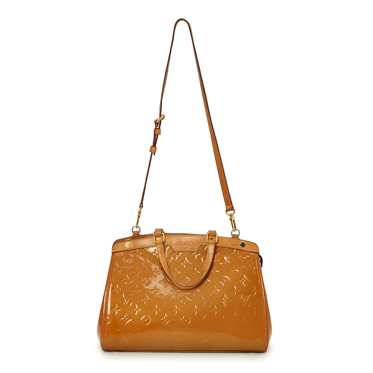 Monogram Vernis Mustard Yellow Brea MM