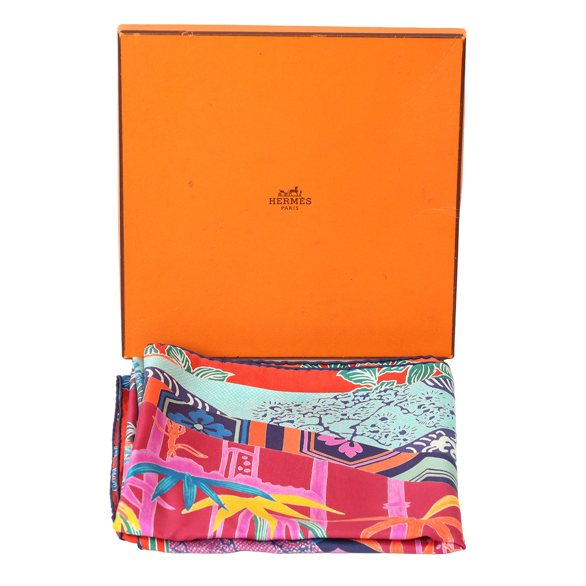 Ex Libris In Kimono Silk Scarf