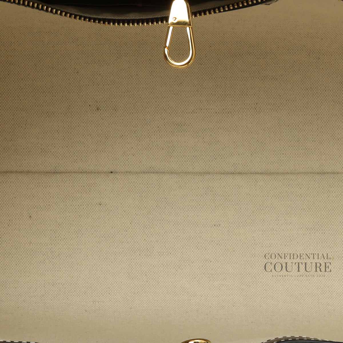 Black Medium Soft TB Tote Bag