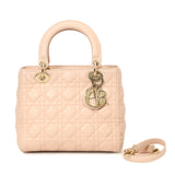 Lady Dior Medium Powder Pink Cannage Bag