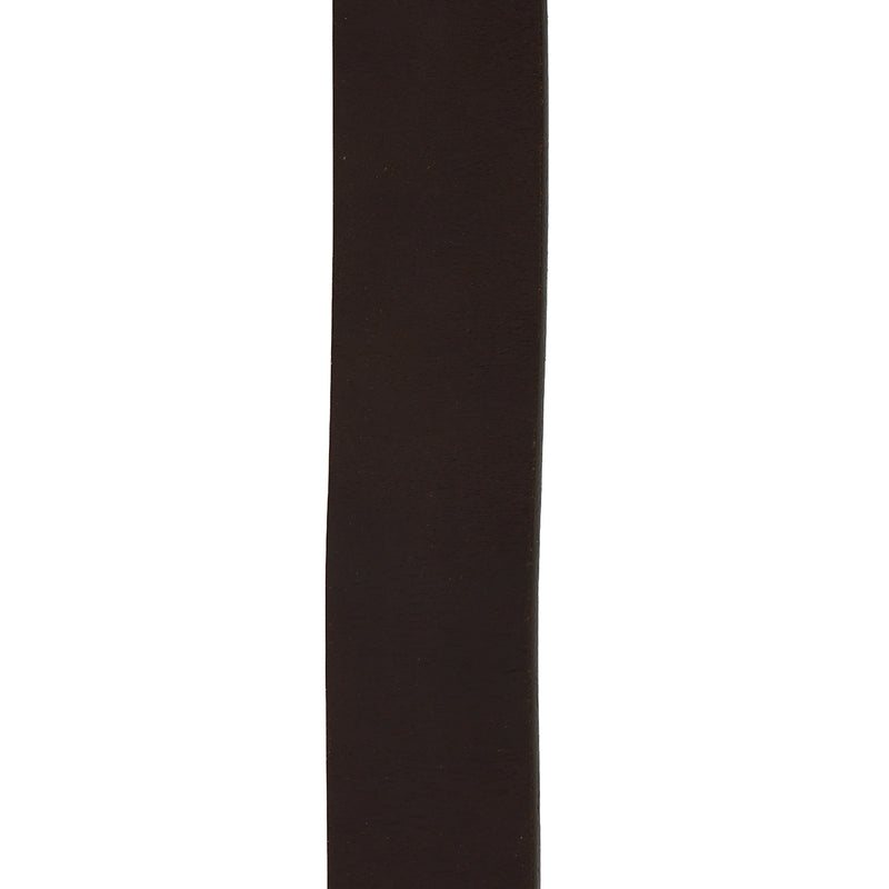 Brown Leather Hysteria Buckle Belt 34"