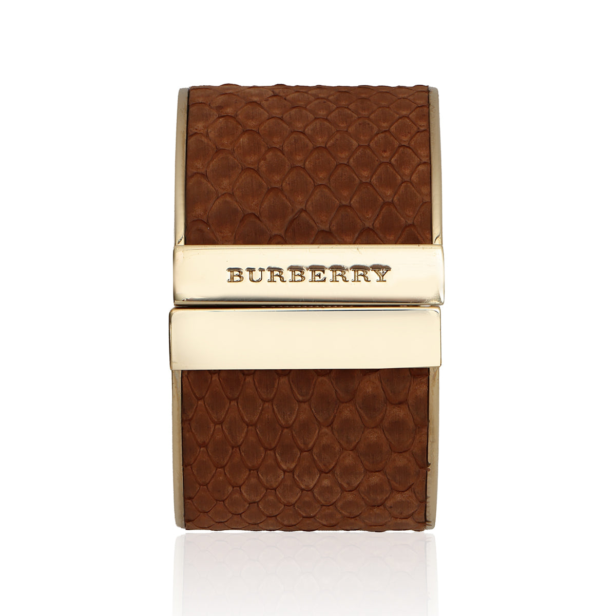 Brown Python Cuff Bracelet