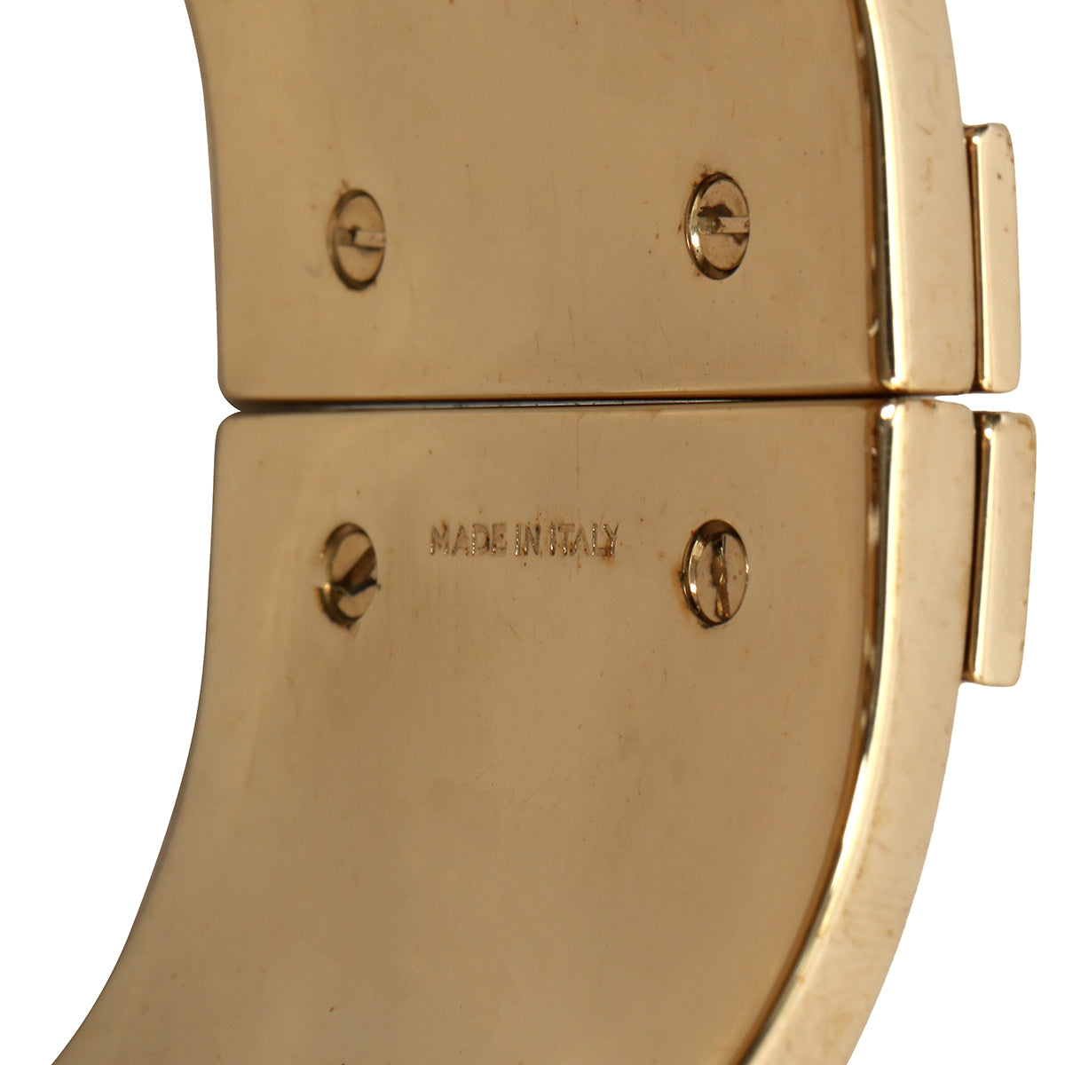 Brown Python Cuff Bracelet