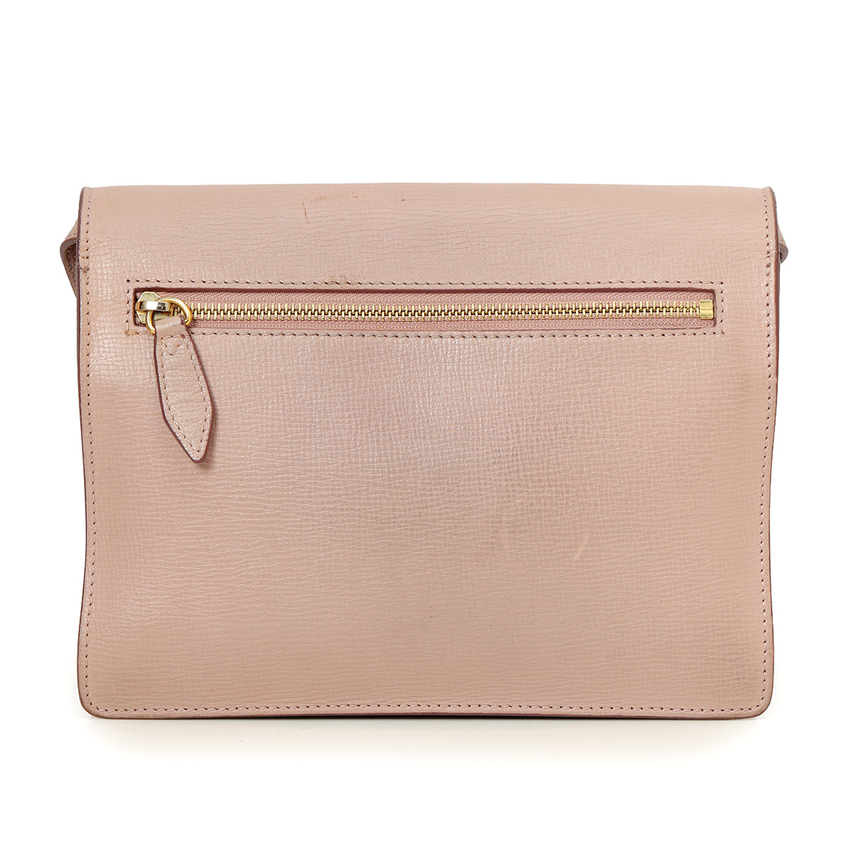 House Check Canvas Nude Rose Leather Macken Crossbody Bag