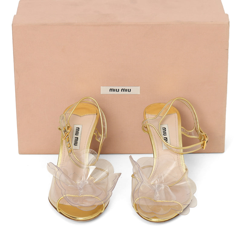 Pre-loved Miu Miu Sandals- Eu 36